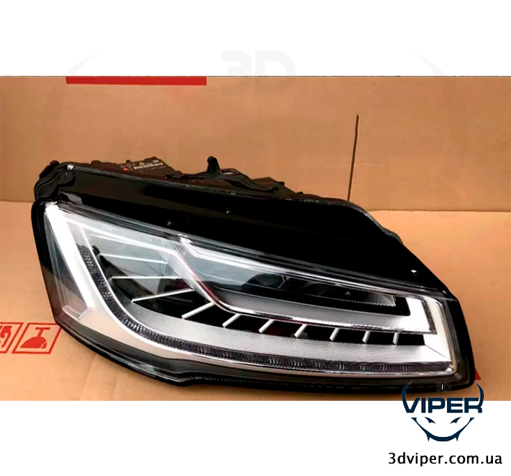 Кріплення фари Audi A8 D4 2013-2018. Ремкомплект корпусу Рестайлінг